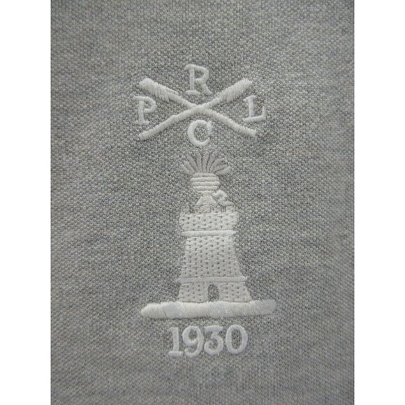 Ralph Lauren Polo Shirt Medium Rugby Custom RLPC Crest 1930 Preppy - Picture 4 of 10
